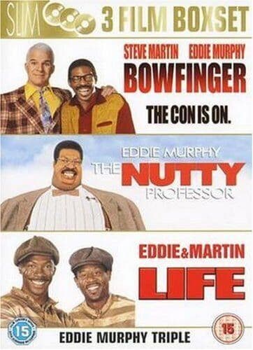 Bowfinger/The Nutty Professor/Life DVD (2006) Eddie Murphy, Shadyac (DIR) Cert Pre-Owned Region 2