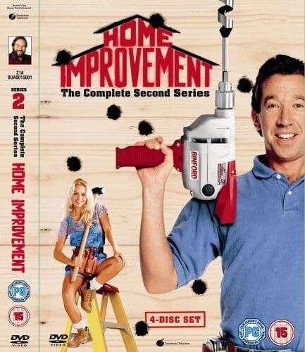 Home Improvement: Season 2 DVD (2005) Tim Allen Cert PG 4 Discs Pre-Owned Region 2