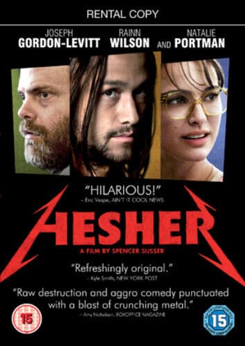 Hesher DVD (2012) Joseph Gordon-Levitt, Susser (DIR) Cert 15 Pre-Owned Region 2