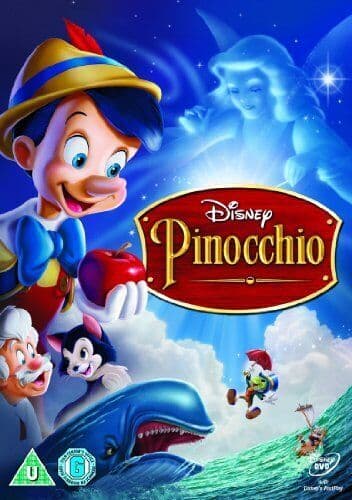 Pinocchio (Disney) DVD (2012) Ben Sharpsteen, Luske (DIR) Cert U Pre-Owned Region 2