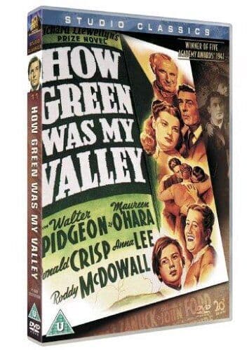 How Green Was My Valley DVD (2005) Walter Pidgeon, Ford (DIR) Cert U Pre-Owned Region 2