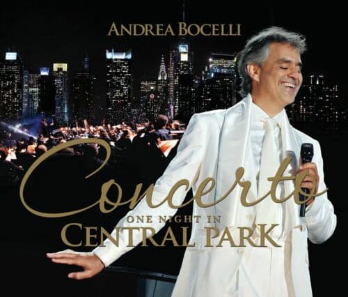 Andrea Bocelli: One Night In Central Park - Concerto DVD (2011) Andrea Bocelli Pre-Owned Region 2
