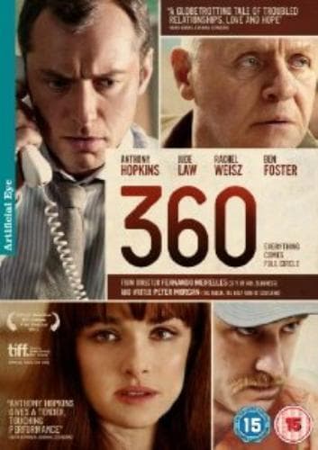 360 DVD (2013) Anthony Hopkins, Meirelles (DIR) Cert 15 Pre-Owned Region 2
