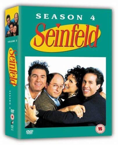 Seinfeld: Season 4 DVD (2005) Jerry Seinfeld Cert 12 4 Discs Pre-Owned Region 2