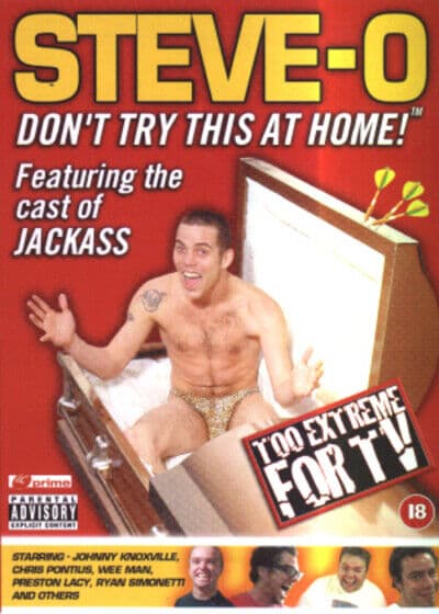 Steve-O: 1 - Don’t Try This At Home DVD (2003) Steve-O Cert 18 Pre-Owned Region 2