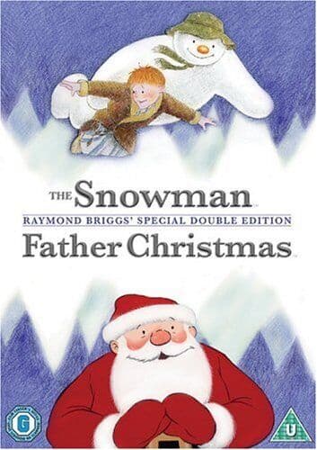 The Snowman/Father Christmas DVD Dianne Jackson, Unwin (DIR) Cert U 2 Discs Pre-Owned Region 2