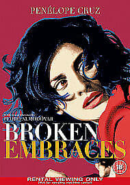 Broken Embraces DVD (2010) Penélope Cruz, Almodóvar (DIR) Cert 18 Pre-Owned Region 2