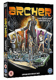 Archer: Season 1 DVD (2011) Adam Reed Cert 15 Pre-Owned Region 2