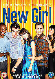 New Girl: Season 3 DVD (2014) Zooey Deschanel Cert 15 3 Discs Pre-Owned Region 2
