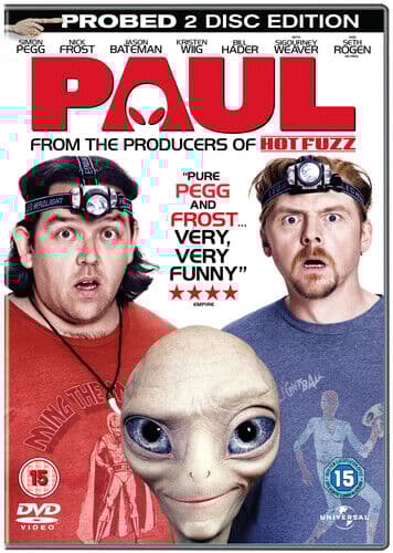 Paul DVD (2011) Simon Pegg, Mottola (DIR) Cert 15 2 Discs Pre-Owned Region 2
