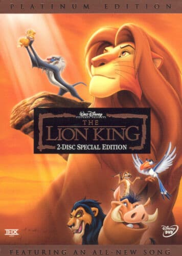 Lion King DVD Pre-Owned Region 2