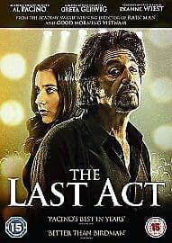 The Last Act DVD (2015) Al Pacino, Levinson (DIR) Cert 15 Pre-Owned Region 2