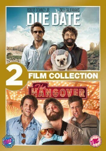 Due Date/The Hangover DVD (2012) Zach Galifianakis, Phillips (DIR) Cert 18 Pre-Owned Region 2