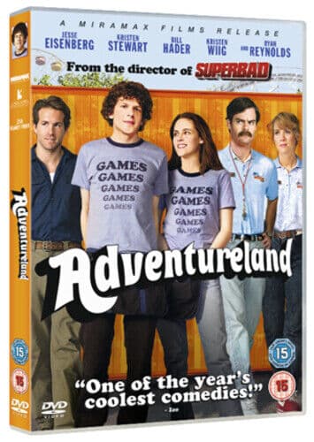 Adventureland DVD (2010) Jesse Eisenberg, Mottola (DIR) Cert 15 Pre-Owned Region 2