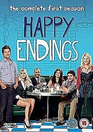 Happy Endings: Season 1 DVD (2012) Elisha Cuthbert Cert 15 2 Discs Pre-Owned Region 2