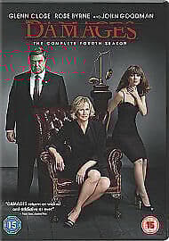 Damages: Season 4 DVD (2012) Glenn Close Cert 15 3 Discs Pre-Owned Region 2