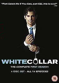White Collar: Season 1 DVD (2010) Matt Bomer Cert 15 4 Discs Pre-Owned Region 2