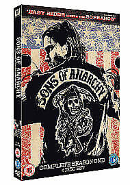 Sons Of Anarchy: Complete Season One DVD (2010) Charlie Hunnam Cert 15 4 Discs Pre-Owned Region 2