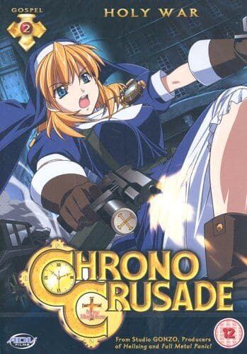 Chrono Crusade: Volume 2 - Holy War DVD (2005) Yuu Kou Cert 12 Pre-Owned Region 2