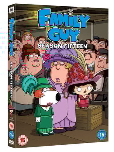 Family Guy: Season Fifteen DVD (2015) Seth MacFarlane Cert 15 3 Discs Pre-Owned Region 2