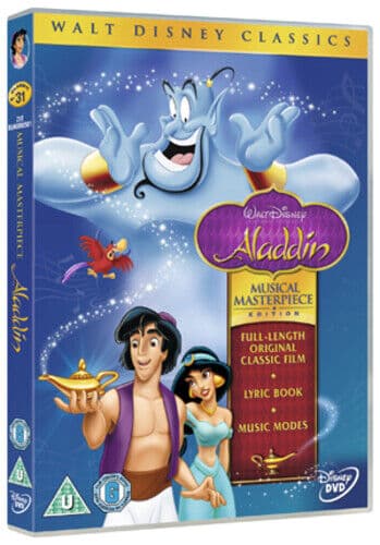 Aladdin: Musical Masterpiece Edition DVD (2012) Ron Clements Cert U Pre-Owned Region 2