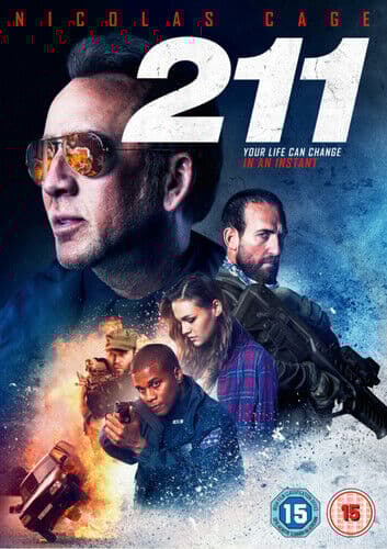 211 DVD (2018) Nicolas Cage, Shackleton (DIR) Cert 15 Pre-Owned Region 2