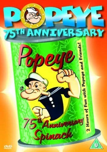 Popeye: Popeye 75th Anniversary DVD (2004) Cert U Pre-Owned Region 2