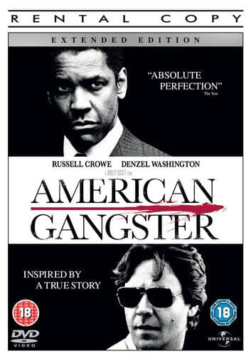 American Gangster DVD (2008) Denzel Washington, Scott (DIR) Cert 18 Pre-Owned Region 2