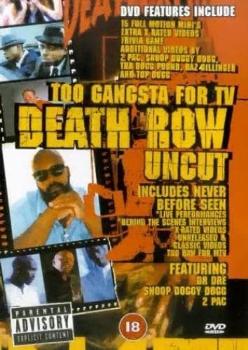 Death Row Uncut DVD (2001) Dr Dre Cert 18 Pre-Owned Region 2