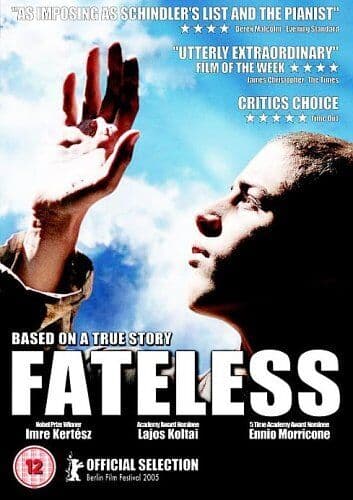 Fateless (Lajos Koltai) DVD (2006) Marcell Nagy, Koltai (DIR) Cert 12 Pre-Owned Region 2