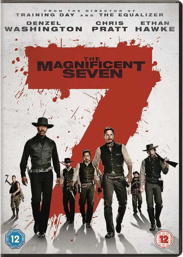 The Magnificent Seven DVD (2016) Yul Brynner, Sturges (DIR) Cert PG Pre-Owned Region 2