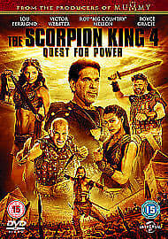 The Scorpion King 4 - Quest For Power DVD (2015) Victor Webster, Elliott (DIR) Pre-Owned Region 2