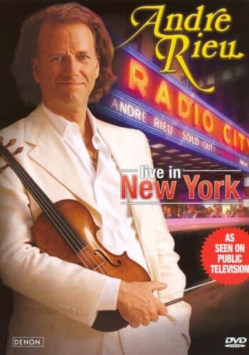 André Rieu: New York Memories DVD (2011) André Rieu Cert E Pre-Owned Region 2
