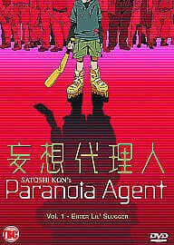 Paranoia Agent: Volume 1 - Enter Lil’ Slugger DVD (2005) Satoshi Kon Cert 15 Pre-Owned Region 2