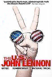 The US Vs John Lennon DVD (2007) David Leaf Cert 12 Pre-Owned Region 2