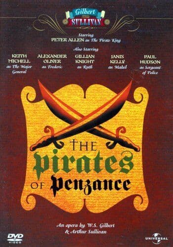 The Pirates Of Penzance DVD (2005) Peter Allen Cert E Pre-Owned Region 2