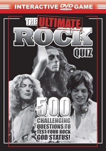 The Ultimate Rock Quiz DVD (2006) Cert E Pre-Owned Region 2