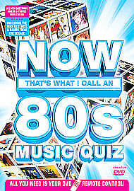 Now That’s What I Call A Music Quiz: The 80s DVD (2007) Cert E Pre-Owned Region 2