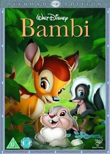 Bambi DVD (2013) David Hand Cert U Pre-Owned Region 2