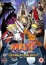 Naruto The Movie 2 - Legend Of The Stone Of Gelel DVD (2008) Hirotsugu Kawasaki Pre-Owned Region 2