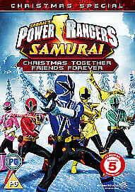 Power Rangers Samurai: Christmas Together, Friends Forever DVD (2013) Alex Pre-Owned Region 2