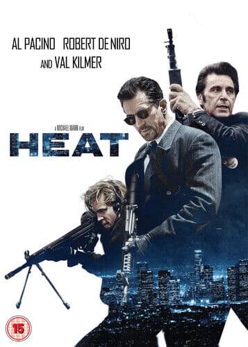 Heat DVD (2017) Al Pacino, Mann (DIR) Cert 15 Pre-Owned Region 2