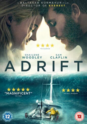 Adrift DVD (2018) Shailene Woodley, Kormákur (DIR) Cert 12 Pre-Owned Region 2