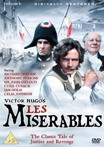 Les Miserables DVD (2008) Richard Jordan Cert PG Pre-Owned Region 2