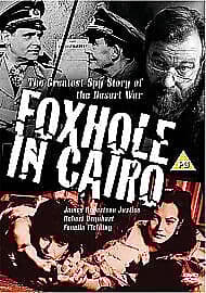 Foxhole In Cairo DVD (2010) James Robertson Justice, Llewellyn Moxey (DIR) Cert Pre-Owned Region 2