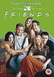 Friends: Season 2 - Extended Cut DVD (2010) Jennifer Aniston Cert 12 4 Discs Pre-Owned Region 2