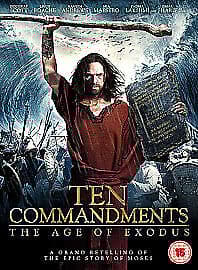 The Ten Commandments - The Age Of Exodus DVD (2014) Dougray Scott, Dornhelm Pre-Owned Region 2