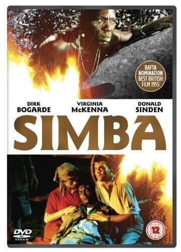 Simba DVD (2011) Dirk Bogarde, Hurst (DIR) Cert 12 Pre-Owned Region 2