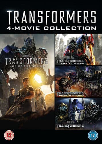 Transformers: 4-movie Collection DVD (2014) Shia LaBeouf, Bay (DIR) Cert 12 4 Pre-Owned Region 2