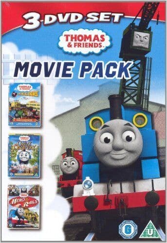 Thomas & Friends: Movie Pack DVD (2010) Thomas The Tank Engine Cert U 3 Discs Pre-Owned Region 2